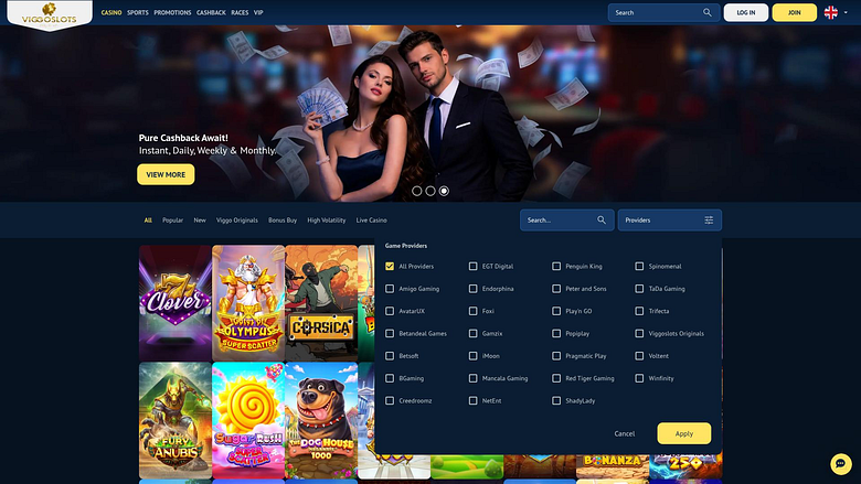 Desarrolladores de juegos de escritorio de Viggoslots Casino