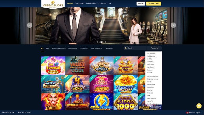 Développeurs de jeux de bureau de Viggoslots Casino