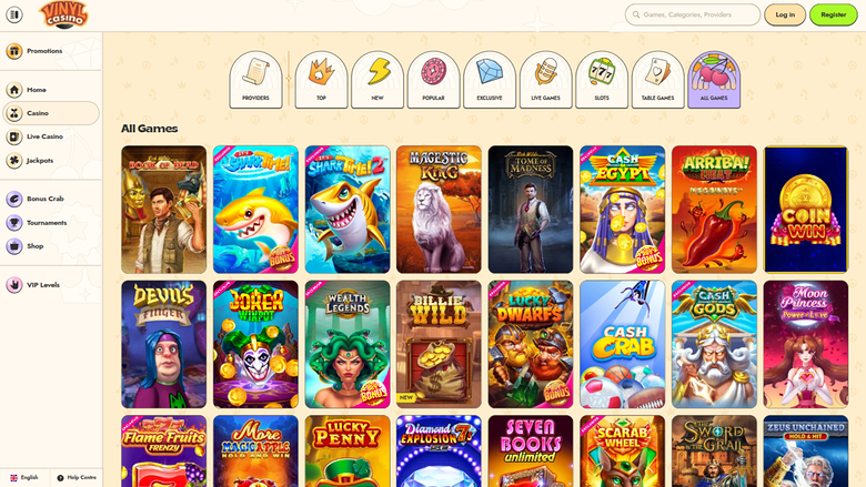  Jeux de bureau de Vinyl Casino