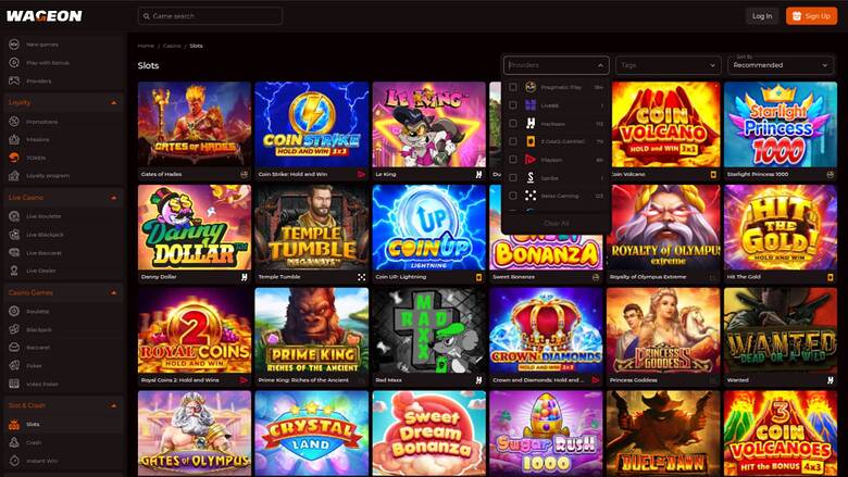 Développeurs de jeux de casino Wageon