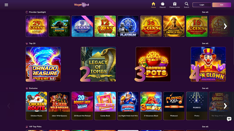 Jogos de cassino para computador Wager Beat