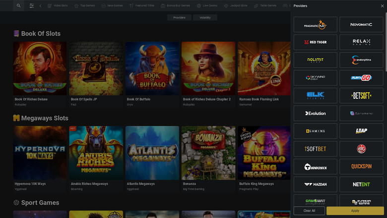 Développeurs de jeux de bureau de Weltbet Casino