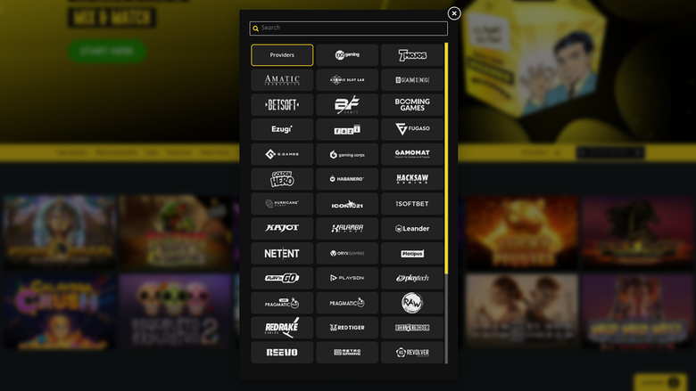 Développeurs de jeux de Whamoo Casino sur ordinateur