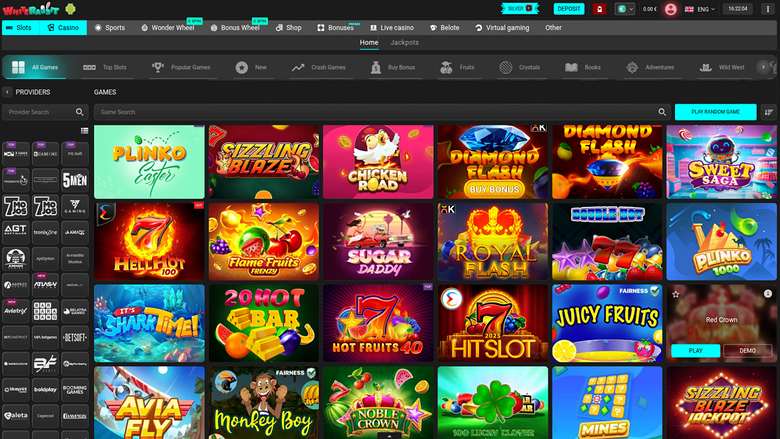 White Rabbit Spieleentwickler am Desktop