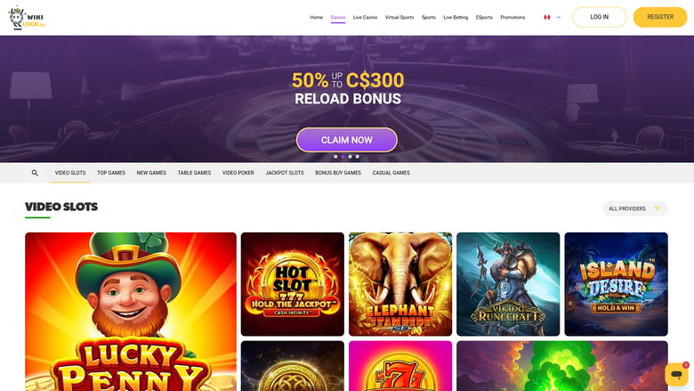 Wikiluck Casino Desktop-Spiele