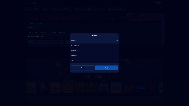Wlliam Hill Casino Desktop Game Developers