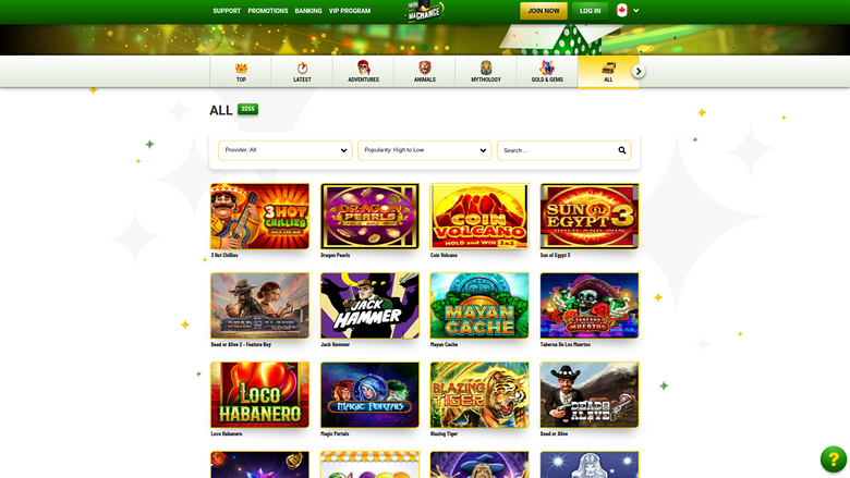 Giochi desktop di Win Machance Casino