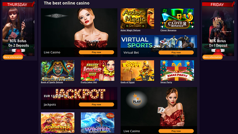 Win Paradise Casino Desktop-Spiele