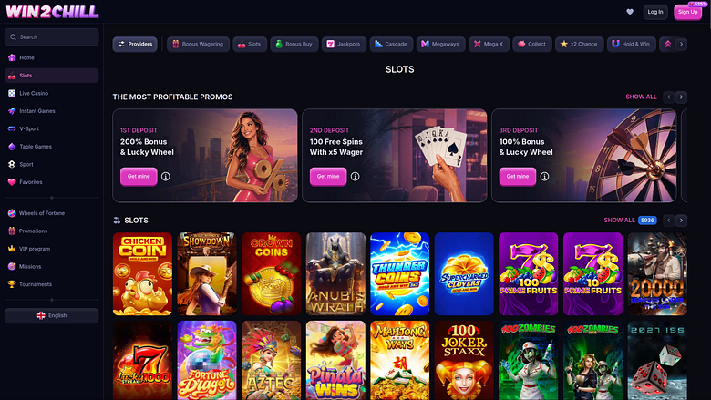 Giochi da tavolo Win2chill Casino