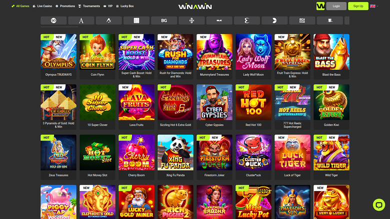 Winawin Casino Desktop Games