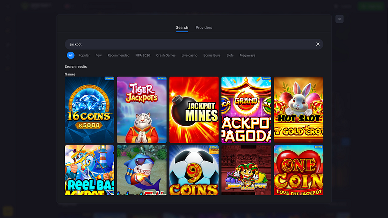 WinCraft Casino Desktop-Jackpot