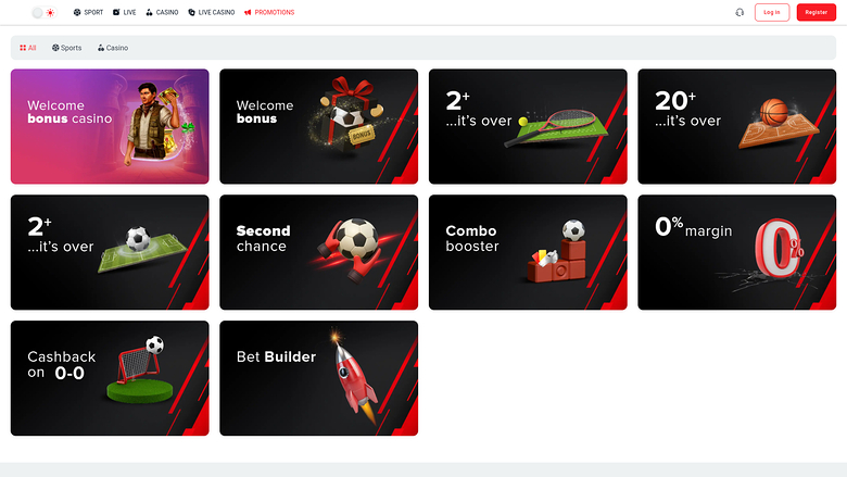 Promotions de bureau de WinMasters Casino