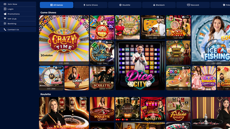 Croupier en direct sur ordinateur de WinOMania Casino