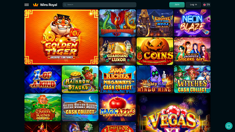 Vinci il jackpot del casinò Royal Casino Desktop