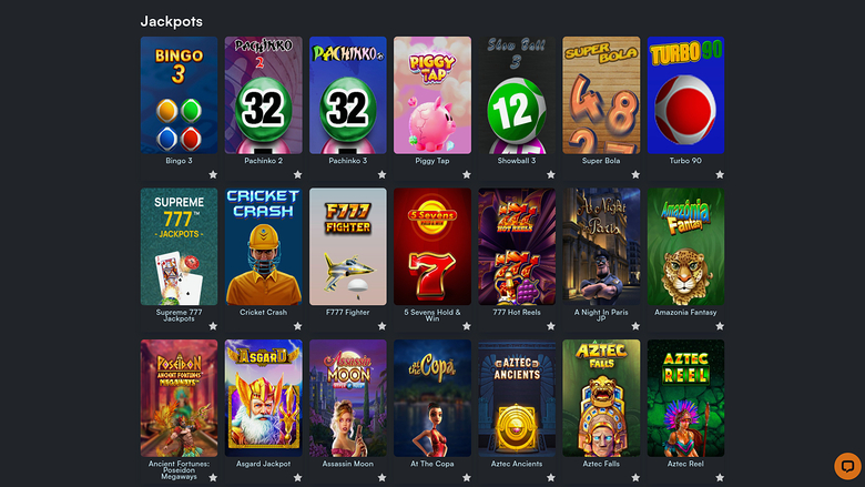 Jackpot de escritorio de WONClub Casino