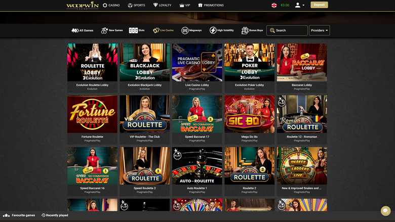 Woopwin Casino Desktop-Live-Dealer