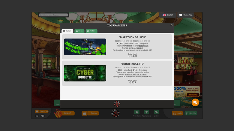 Турниры Xcasino на рабочем столе