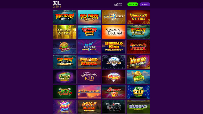 Jeux de bureau de XL Casino