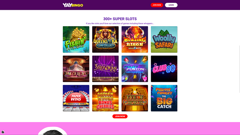 Yay Bingo Casino Giochi per Desktop
