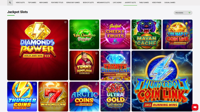 Jackpot sur ordinateur de Zodiacbet Casino