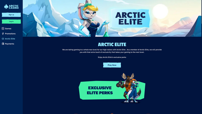 Арктическое казино Десктоп VIP Программа