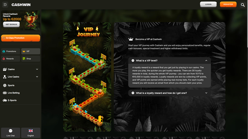 Programme VIP de bureau Cashwin