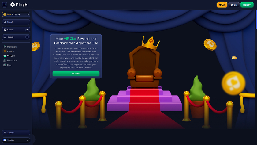 Programma VIP per desktop Flush