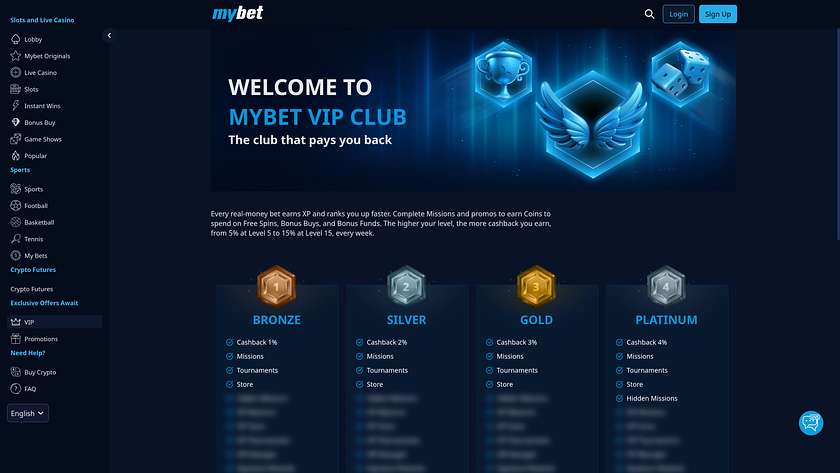 MyBetカジノ デスクトップVIP