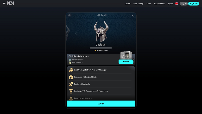 Norsemania Casino VIPページ