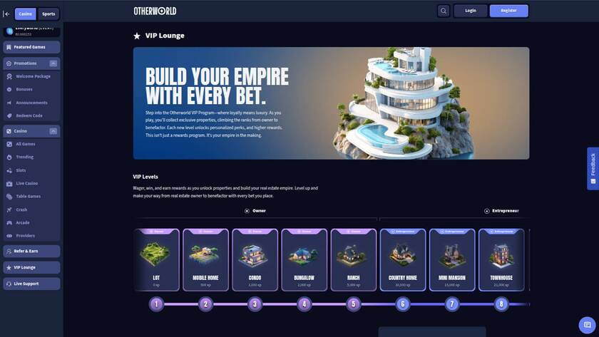 Casino VIP Otherworld