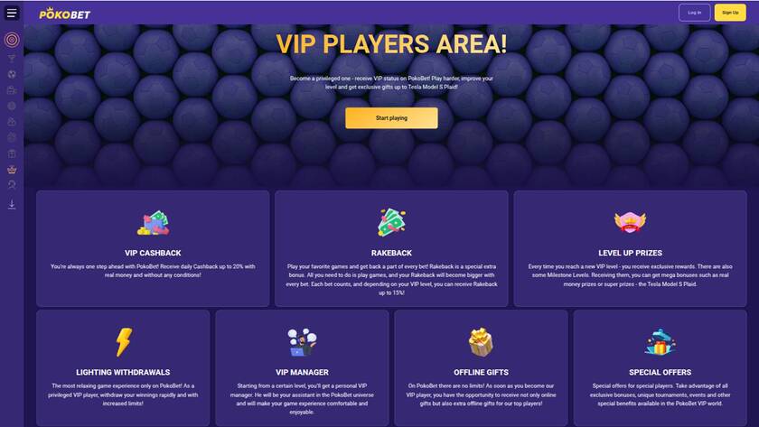 PokoBet VIP Program