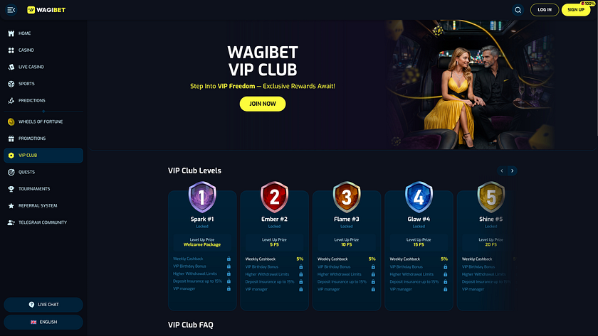 ワギベットカジノVIPページ