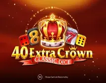 40 Extra Crown Classic Dice