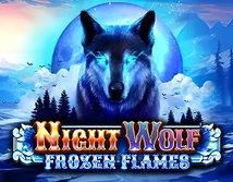 Night Wolf Frozen Flames