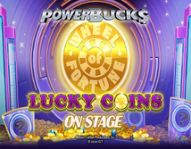 Preview image of PowerBucks Wheel of Fortune Lucky Coins on Stage