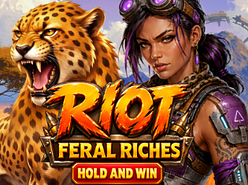 Riot Feral Riches Hold and Win logo