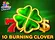 10 Burning Clover Logo