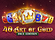 40 Art of Gold Dice Edition Golden Coins Link Logo