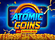 Atomic Coins Running Wins Logo
