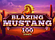 Blazing Mustang 100 Lines Logo