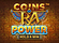 Coins of Ra Power Hold and Win Logo