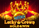 Lucky Crown Hold and Win Logo