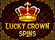 Lucky Crown Spins Logo