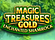 Magic Treasures Gold Enchanted Shamrock Logo