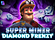 Super Miner Diamond Frenzy Logo