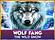 Wolf Fang The Wild Snow Logo