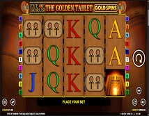 Vorschaubild von Eye of Horus The Golden Tablet Gold Spins