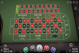 BGaming French Roulette screenshot