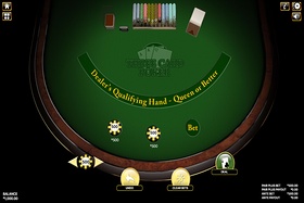 Habanero Three Card Poker screenshot