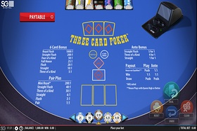 Three Card Poker Dual screenshot